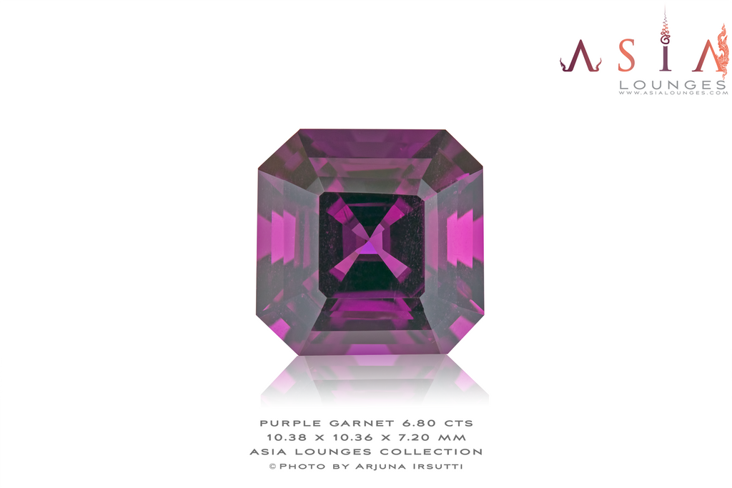 Mozambique Purple Garnet 6.80 cts - Asia Lounges