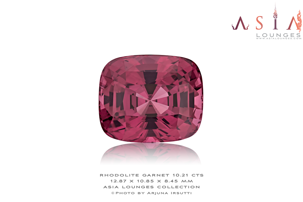 A stunning Rhodolite Garnet 10.21 cts - Asia Lounges