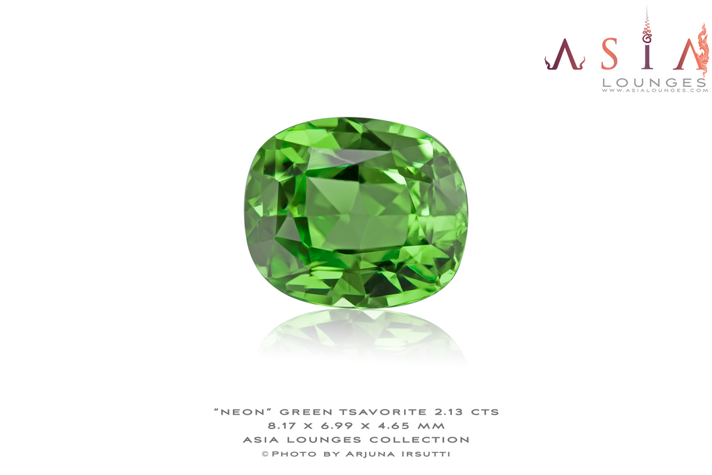 Tanzanian "Mint Green" Tsavorite Garnet 2.13 cts - Asia Lounges