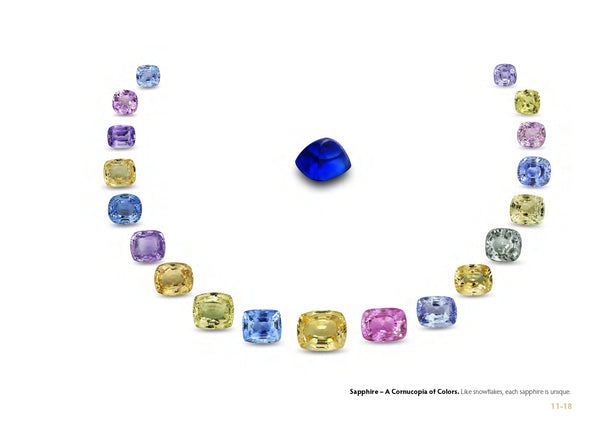 Stellar 15.36 cts Untreated Rainbow Sapphires in 18k Pink Gold Tennis Bracelet