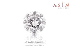 Diamond GIA Certified H-IF 1.01 cts