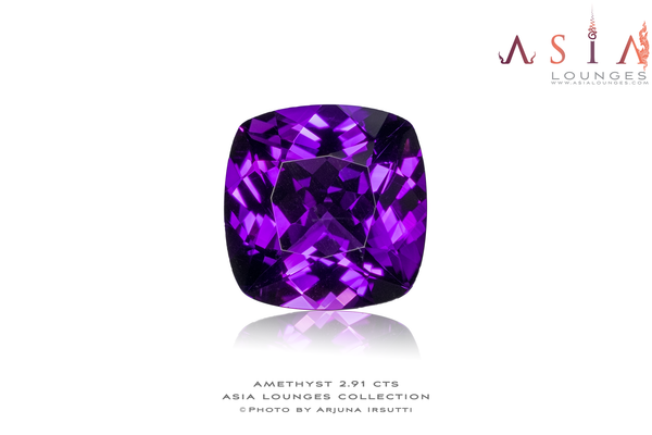 Zambian Amethyst 2.91 cts - Asia Lounges