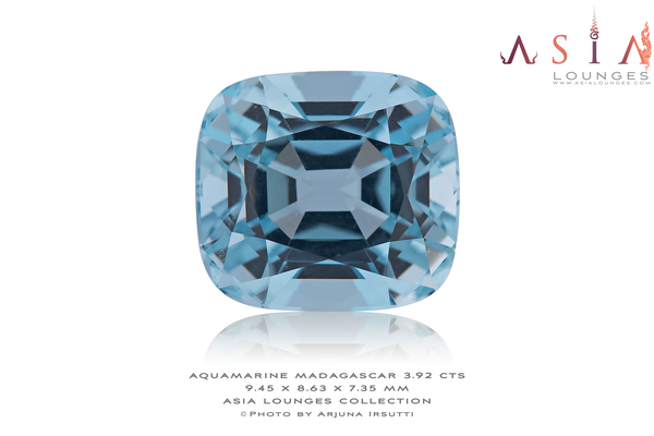 Stunning Madagascar Aquamarine 3.92 cts - Asia Lounges