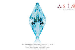 Stellar 7.72 cts "Templar Cross" Madagascar Aquamarine