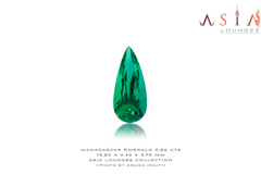 Madagascar Emerald Pear 0.86 cts