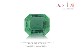 Ethiopian No Oil Green Emerald 2.25 cts
