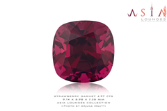 Tanzanian Strawberry Garnet 4.97 cts