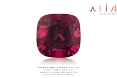 Tanzanian Strawberry Garnet 5.22 cts