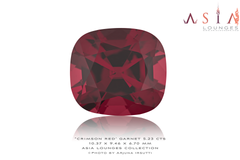 Tanzanian Crimson Red Garnet 5.23 cts