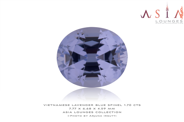 Sweet Lavender Blue Vietnamese Spinel 1.70 cts - Asia Lounges