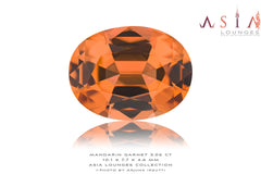 Delicious 3.06 cts Nigerian Mandarin Garnet