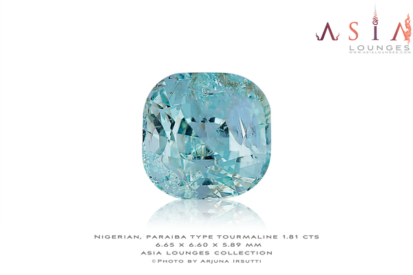 Nigerian, Paraiba Type Tourmaline 1.81 cts - Asia Lounges