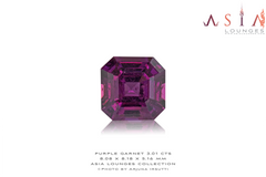 Mozambique Purple Garnet 3.01 cts