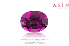 Mozambique Electric Purple Garnet 4.70 cts