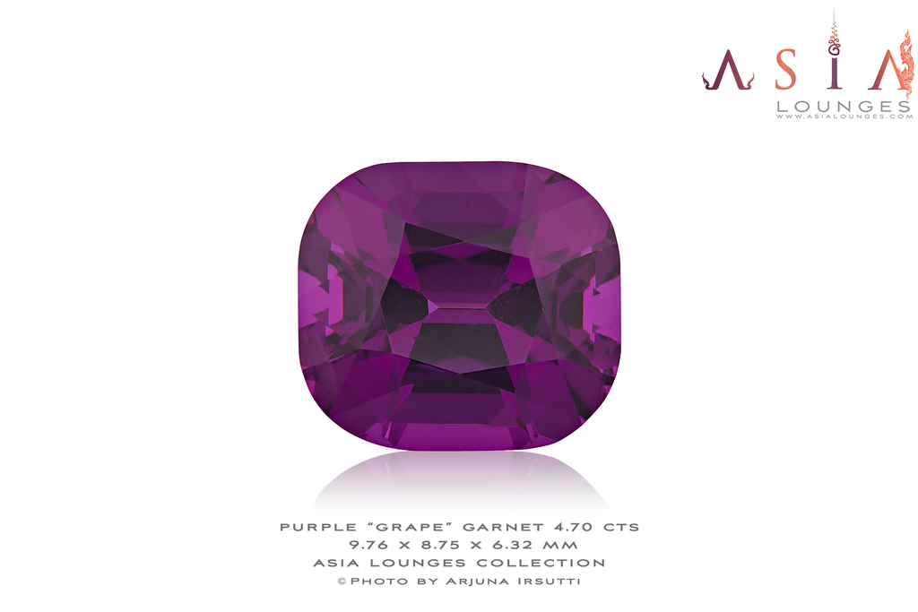 Mozambique Purple "Grape" Garnet 4.70 cts - Asia Lounges
