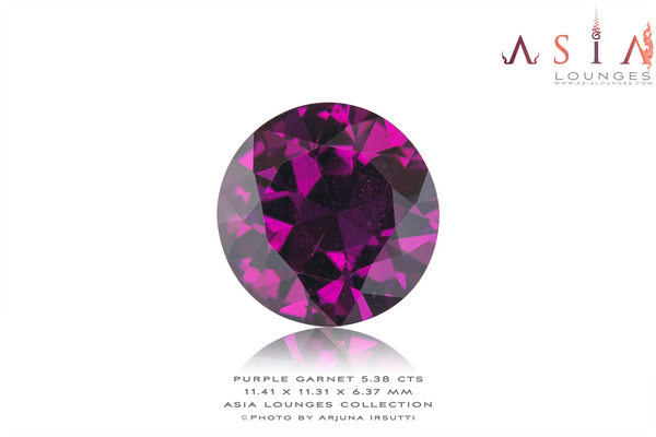 Mozambique Purple Garnet 5.38 cts - Asia Lounges