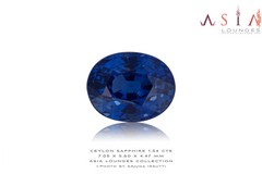 Heated Ceylon Sapphire 1.54 cts