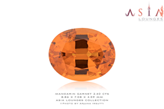 Tanzanian, Mandarin Garnet 2.40 cts