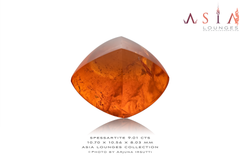Spessartite Garnet in Sugar Loaf cut 9.01 cts