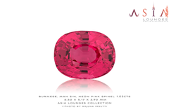 Burmese, Man Sin, Neon Pink Spinel 1.03 cts