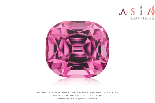Stunning 5.55 carats Pink Burmese Spinel - Asia Lounges