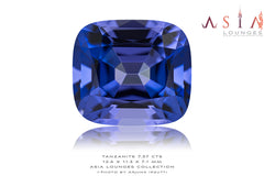 Superb 7.57 cts Cornflower Blue Tanzanite