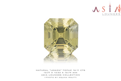 Natural "Lemon" Topaz 16.11 cts