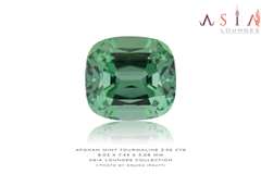 Lovely Afghan Mint Green Tourmaline 2.46 cts