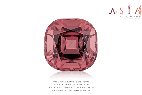 Nigerian Pink Tourmaline 3.78 cts - Asia Lounges