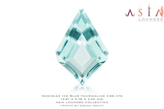 Delicious Ice Blue Namibian "Star Destroyer" Tourmaline 2.88 cts