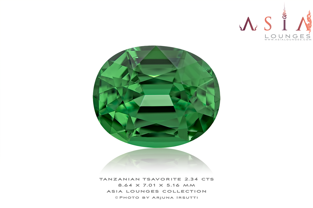 Tanzanian Tsavorite Garnet 2.34 cts - Asia Lounges