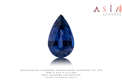 Unheated Madagascar Cornflower Blue Sapphire 1.51 cts