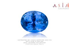 Sweet 2.54 cts Natural Untreated Cornflower Blue Sapphire