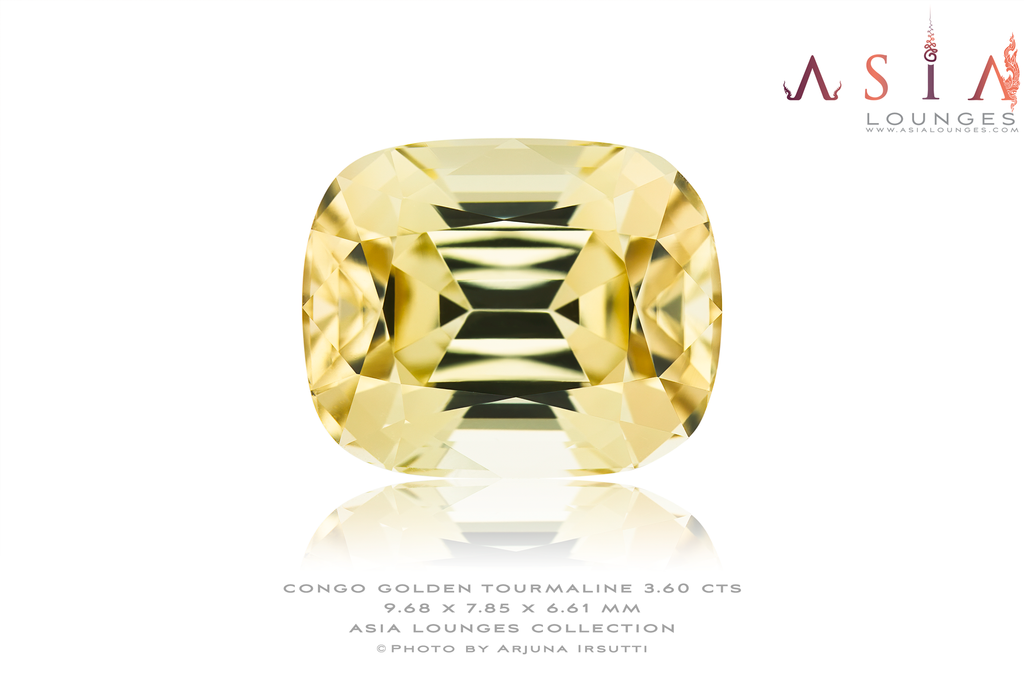 Congo Beach Yellow Tourmaline 3.60 cts - Asia Lounges