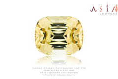 Congo Beach Yellow Tourmaline 3.60 cts