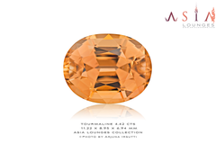 Congo Tourmaline Vine Peach Colour 4.42 cts